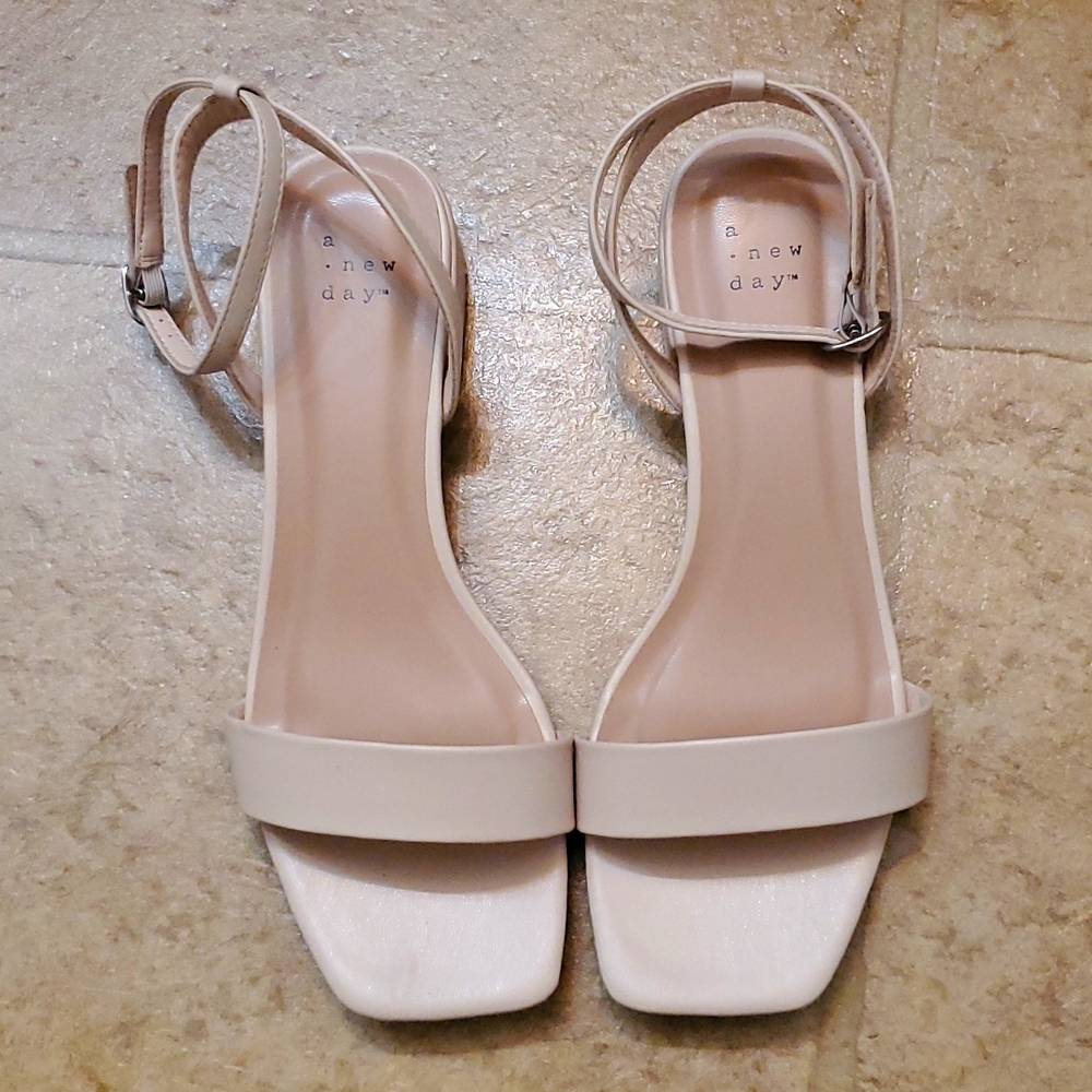 Women's Target Heels | Cream | A New Day
